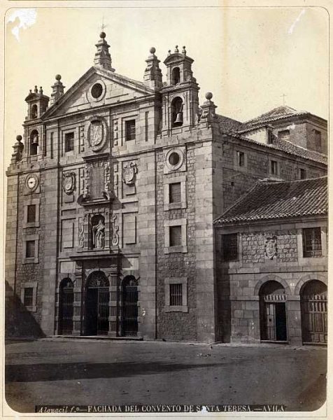 Ávila-Convento de Santa Teresa - Fachada_CA-3843-PA