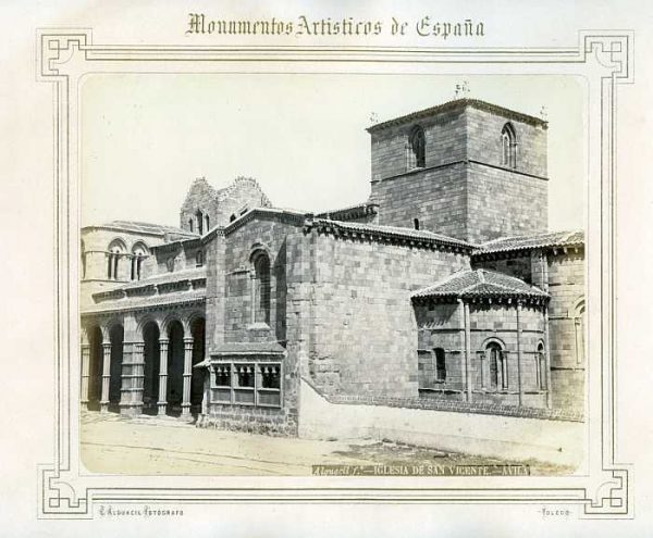 Ávila-Iglesia de San Vicente - Exterior-Colección Luis Alba_LA-1031005-PA