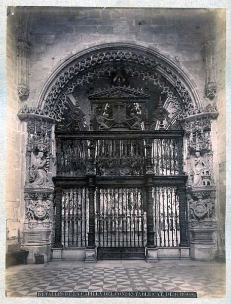 Burgos-Catedral - Capilla del Condestable - Detalle-Colección Luis Alba_LA-1031027-PA