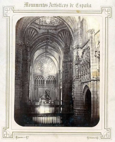 Burgos-Catedral - Detale del interior-Colección Luis Alba_LA-1231020-PA