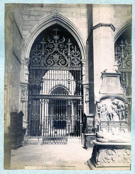 Burgos-Catedral - Detale del interior-Colección Luis Alba_LA-1431034-PA