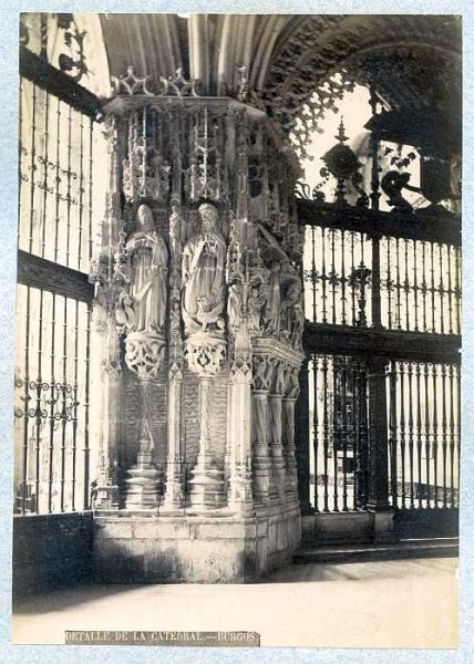 Burgos-Catedral - Detale del interior-Colección Luis Alba_LA-1531035-PA