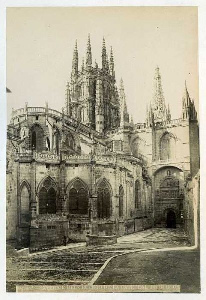 Burgos-Catedral - Exterior del Crucero-Colección Luis Alba_LA-431016-PA