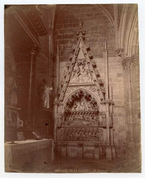 Burgos-Catedral - Sepulcro-Colección Luis Alba_LA-1831023-PA