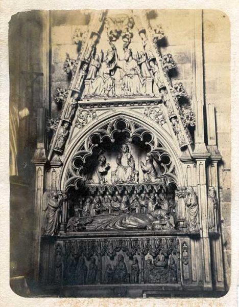 Burgos-Catedral - Sepulcro-Colección Luis Alba_LA-1931024-PA