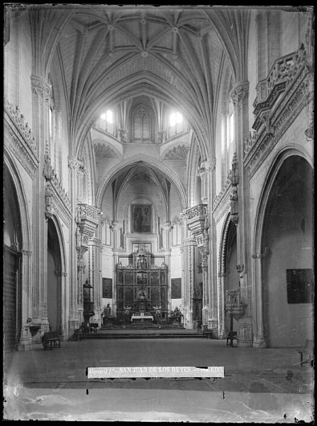 CA-0355-VI_Convento de San Juan de los Reyes-Interior de la iglesia