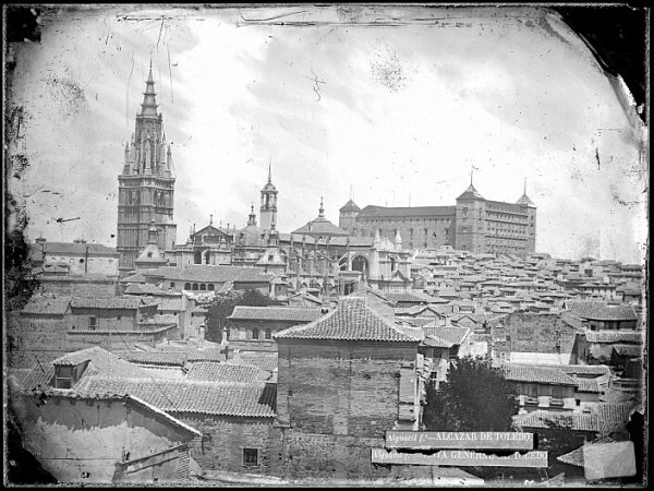 CA-0427-VI_Vista del caserío toledano junto a la Catedral y al Alcázar