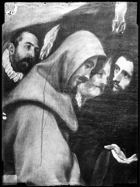 CA-0555-VI_Pintura de Domenico Theotocopuli El Greco-Detalle del Entierro del Conde de Orgaz