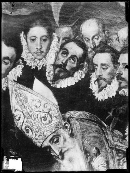 CA-0559-VI_Pintura de Domenico Theotocopuli El Greco-Detalle del Entierro del Conde de Orgaz