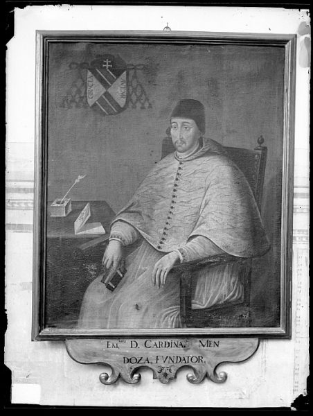 CA-0620-VI_Pintura de la Colección Borbón Lorenzana-Retrato del cardenal Pedro González de Mendoza