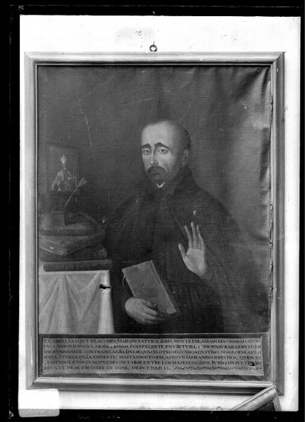 CA-0639-VI_Pinturas de la Colección Borbón Lorenzana-Retrato del jurista jesuita Gabriel Vázquez