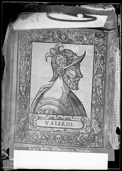 CA-0685-VI_Grabado-Retrato del escritor romano Valerio