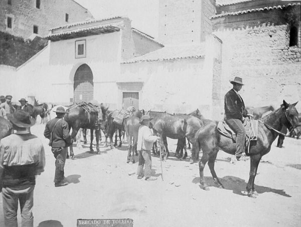 CA-0719-PA_Mercado de ganado en la plaza de la Concepción