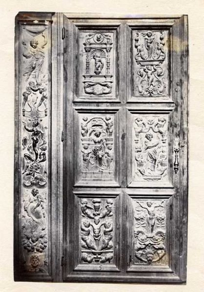 Catedral-Antesala Capitular - Puerta de un armario-Colección Luis Alba_LA-533062-PA