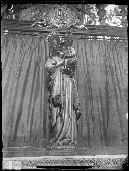 Catedral-Imagen de la Virgen Blanca en el coro_CA-0159-VI