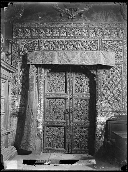 Catedral-Puerta interior de la Sala Capitular_CA-0282-VI