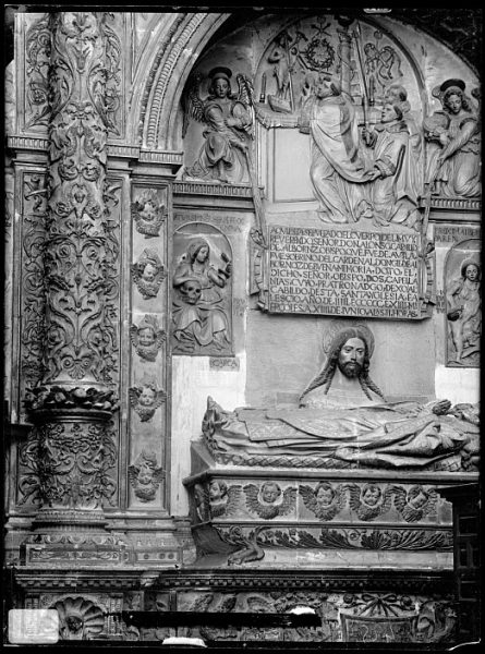 Catedral-Sepulcro de D Alonso Carrillo de Albornoz en la capilla de San Ildefonso_CA-0285-VI