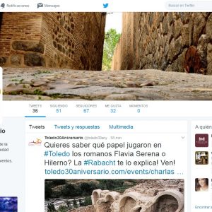 oledo 30 Aniversario da a conocer su programa de actividades a través de Facebook, Twitter e Instagram