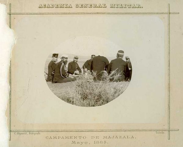 LA-0136031-PA_Academia General Militar-Campamento de Majazala - Mayo 1885-Colección Luis Alba