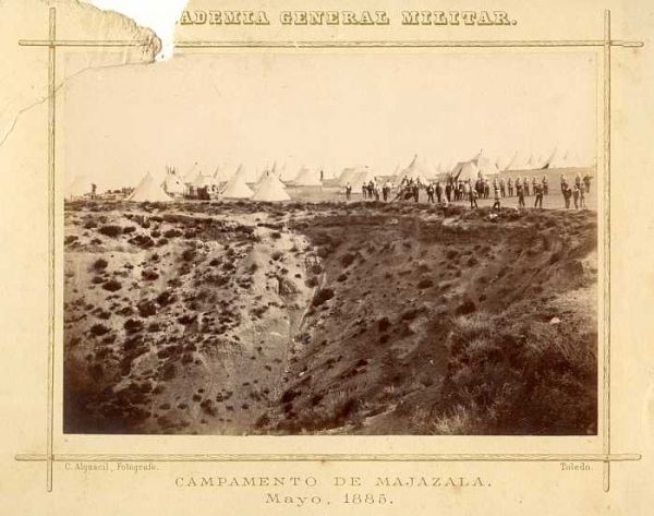 LA-0536035-PA_Academia General Militar-Campamento de Majazala - Mayo 1885-Colección Luis Alba