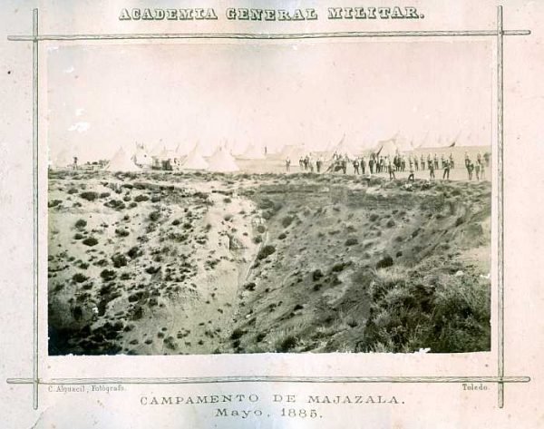 LA-0636036-PA_Academia General Militar-Campamento de Majazala - Mayo 1885-Colección Luis Alba