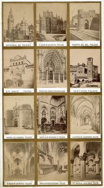 LA-1336037-0-PA_Vistas - Conjunto de doce fotografías de monumentos toledanos-Colección Luis Alba