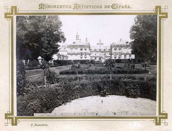 La Granja de San Ildefonso - Segovia-Palacio de la Granja - Vista-Colección Luis Alba_LA-131144-PA