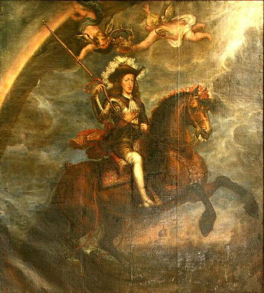 Retrato ecuestre de Carlos II por Francisco Rizi - 1679