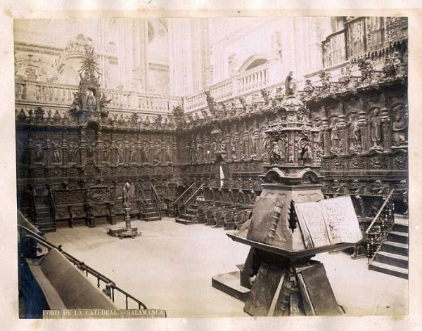 Salamanca-Catedral nueva - Coro-Colección Luis Alba_LA-931080-PA