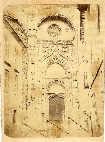 Salamanca-Catedral nueva - Puerta de las Palmas-Colección Luis Alba_LA-731077-PA