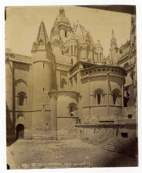 Salamanca-Catedral vieja - Torre del Gallo-Colección Luis Alba_LA-1031082-PA
