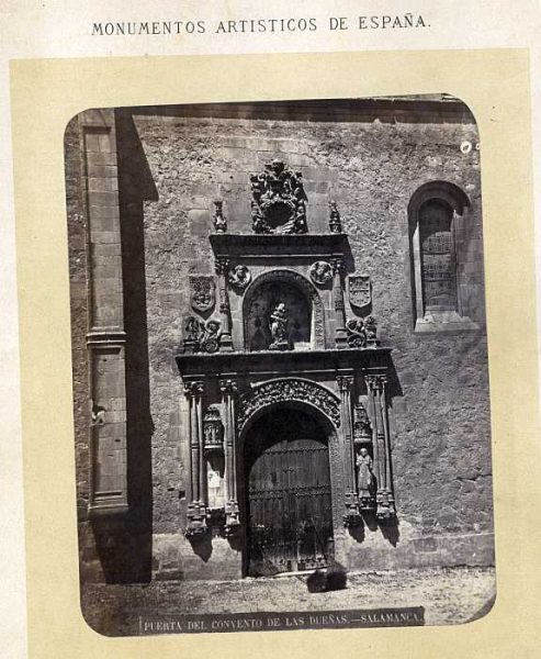 Salamanca-Convento de las Dueñas - Puerta-Colección Luis Alba_LA-3131127-PA