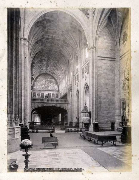 Salamanca-Convento de San Esteban - Iglesia - Interior-Colección Luis Alba_LA-3031118-PA