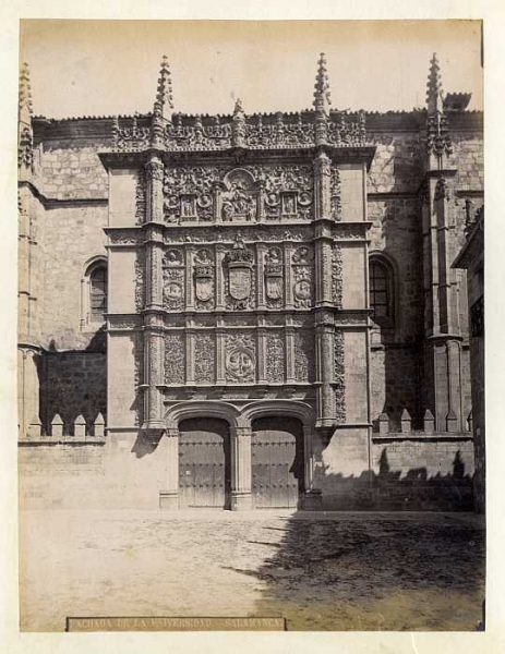 Salamanca-Universidad - Fachada-Colección Luis Alba_LA-3831073-PA