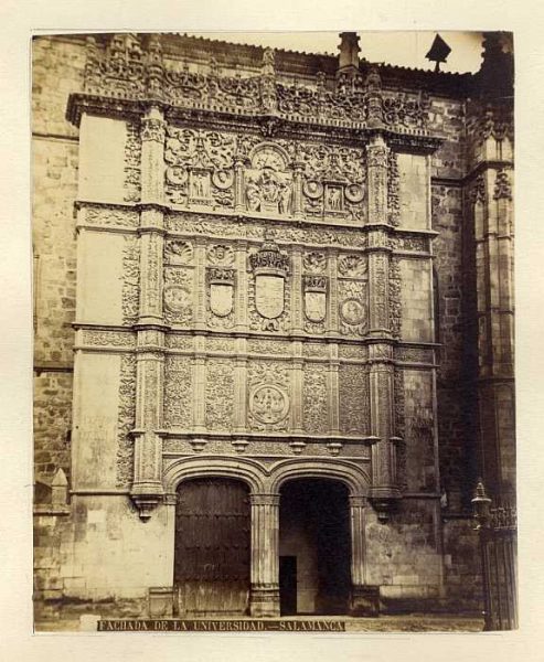 Salamanca-Universidad - Fachada-Colección Luis Alba_LA-3931089-PA