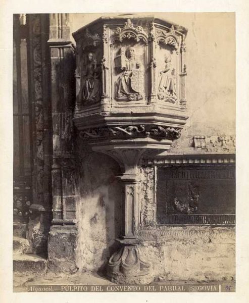 Segovia-Monasterio de Santa María del Parral - Púlpito-Colección Luis Alba_LA-1131139-PA