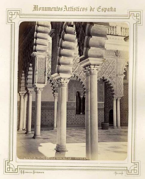 Sevilla-Alcázar - Patio de las Doncellas-Colección Luis Alba_LA-531158-PA