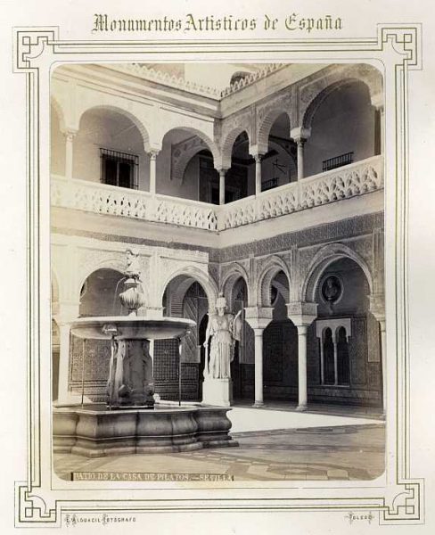 Sevilla-Casa de Pilatos - Patio-Colección Luis Alba_LA-831152-PA