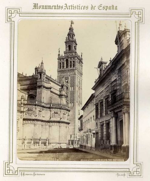 Sevilla-Catedral - Giralda - Vista exterior-Colección Luis Alba_LA-231150-PA