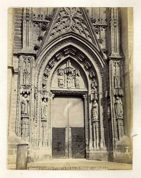 Sevilla-Catedral - Puerta del Nacimiento-Colección Luis Alba_LA-331151-PA