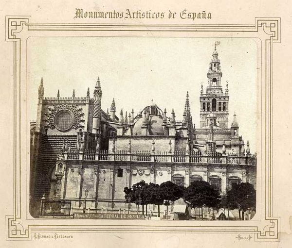 Sevilla-Catedral - Vista exterior-Colección Luis Alba_LA-131149-PA
