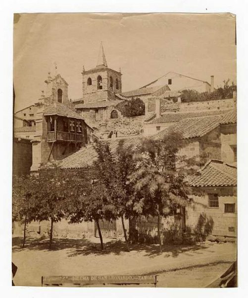 Zamora-Iglesia de San Leonardo - Vista-Colección Luis Alba_LA-231166-PA