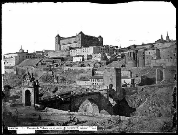 02-LAURENT - 0001 - Entrada de Toledo por el puente de Alcántara_3