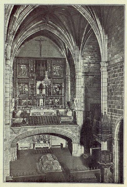 02-TRA-1930-285-286 - Avila, interior de Santo Tomás