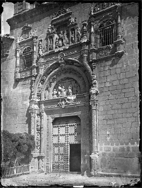 03-LAURENT - 0007 Bis - Portada del hospital de Santa Cruz_3