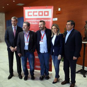 a alcaldesa mantiene que la acción sindical es esencial y elogia la colaboración y vehemencia de Villaraco en el Congreso de CCOO