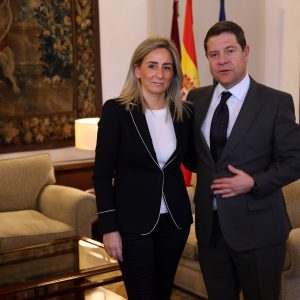 a alcaldesa, Milagros Tolón, y el presidente de la Junta, Emiliano García-Page repasan los proyectos e infraestructuras pendientes en Toledo
