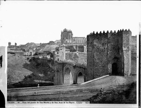 11-LAURENT - 0016 - Vista del puente de San Martín y de San Juan de los Reyes