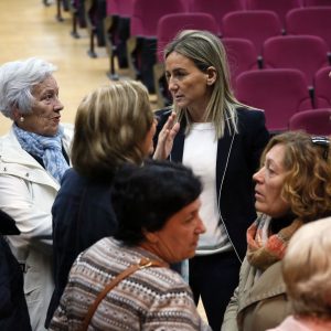 a alcaldesa destaca el valor de la obra ejecutada en el Centro Social y la Sala Thalía al tratarse del “corazón cultural y social del barrio”