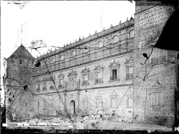 12-LAURENT - 0005 - Fachada norte del Alcázar